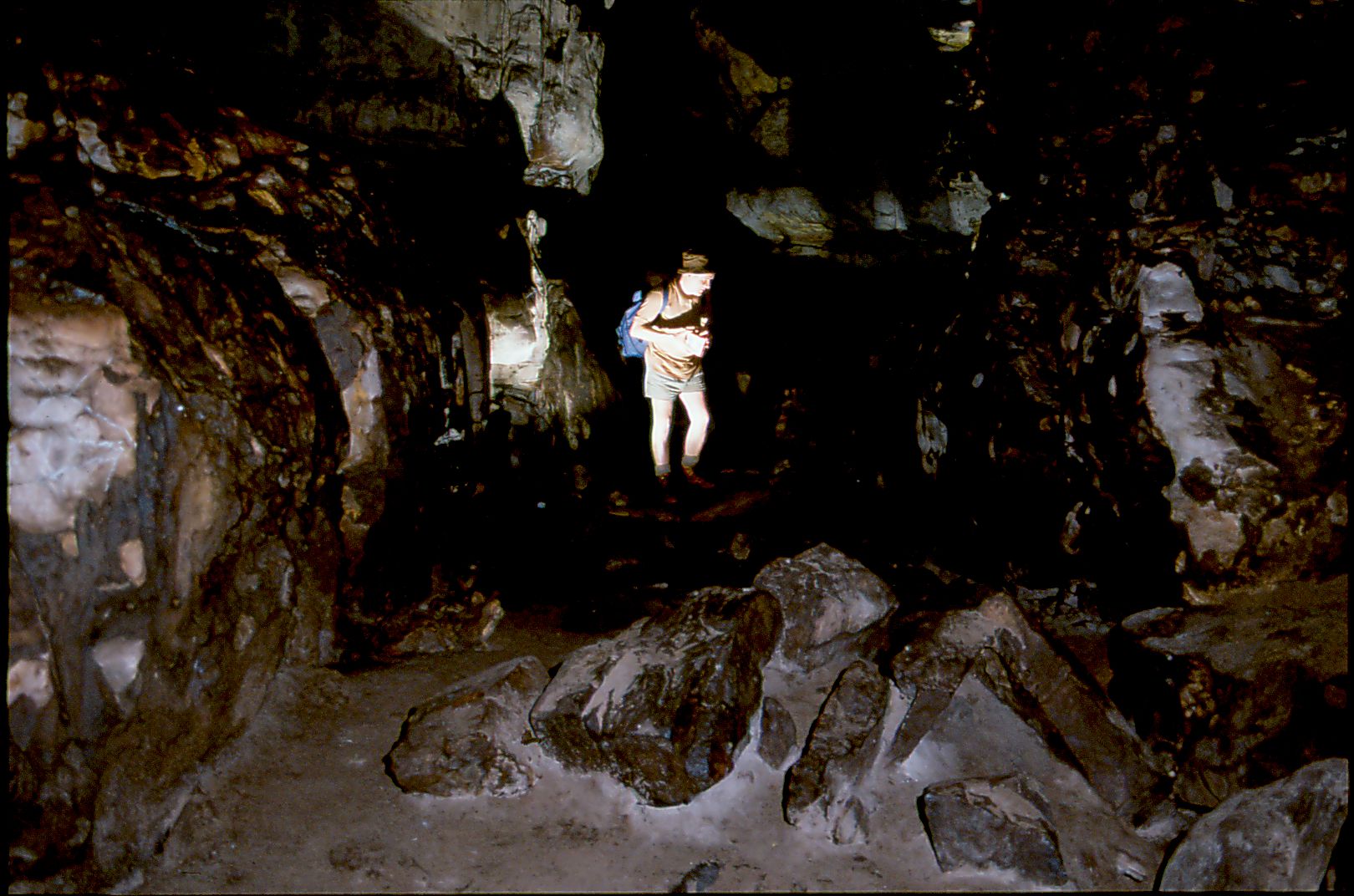 Michael in Boomslang Cave